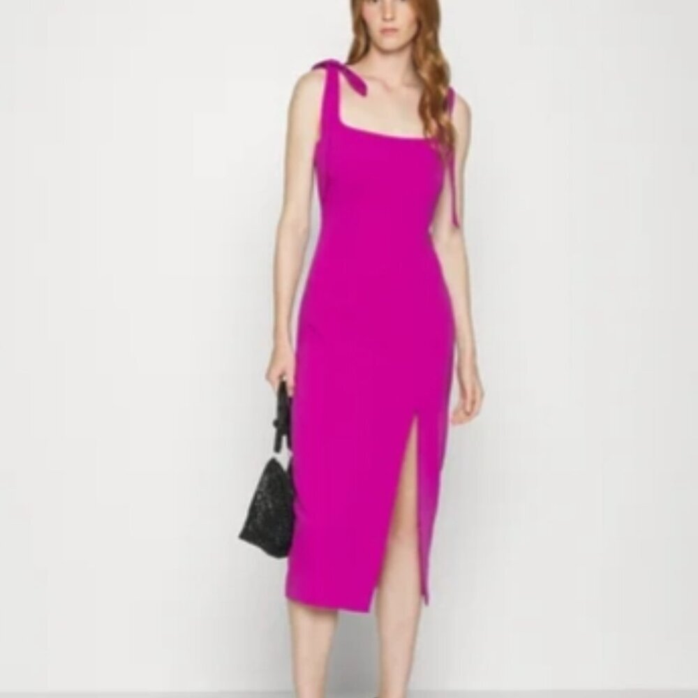 Cinq à Sept Fynn Dress – Vibrant Plum – Size 4 – NWT